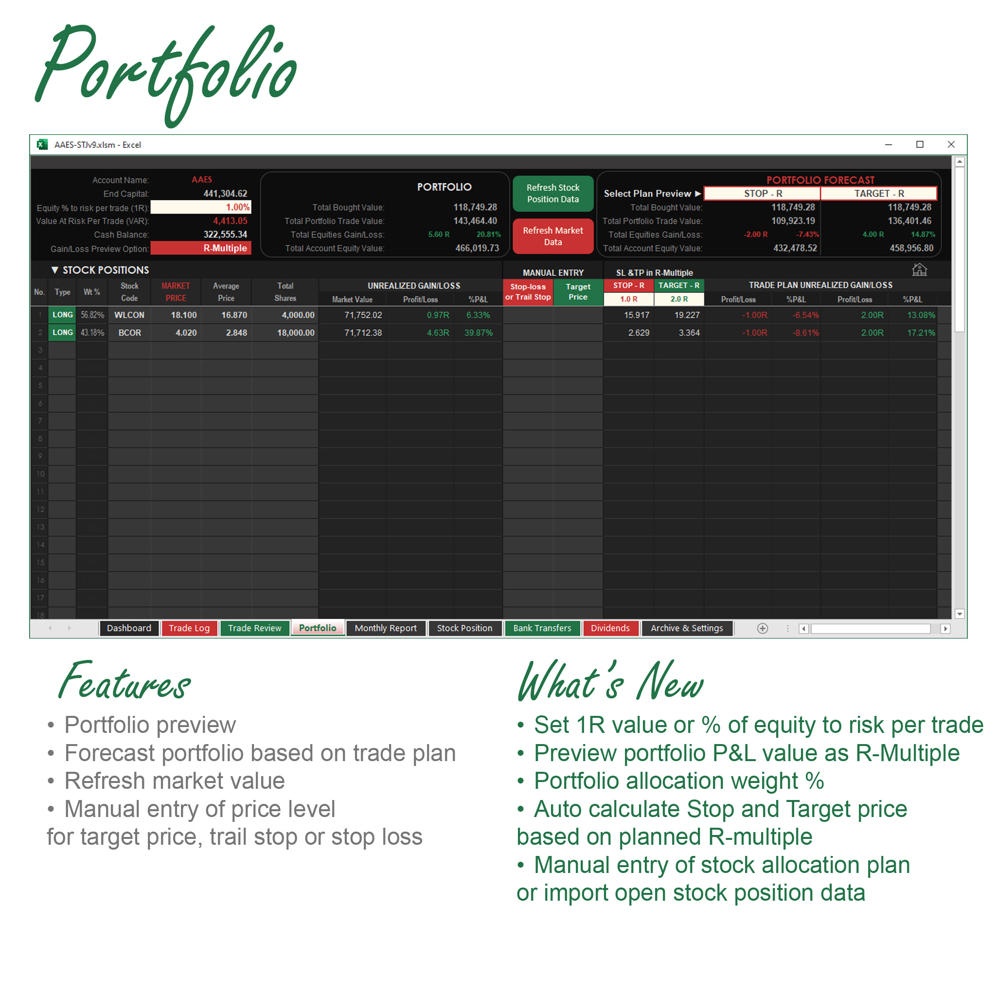 The best stock software for stock trading journal - Simple stock trading stock trading journal software