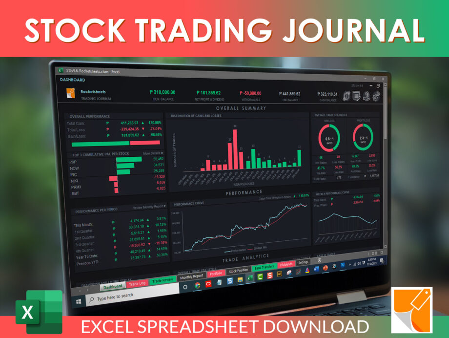 stock trading journal