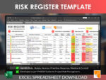 risk-register-template-excel-spreadsheet-risk log-rocketsheets
